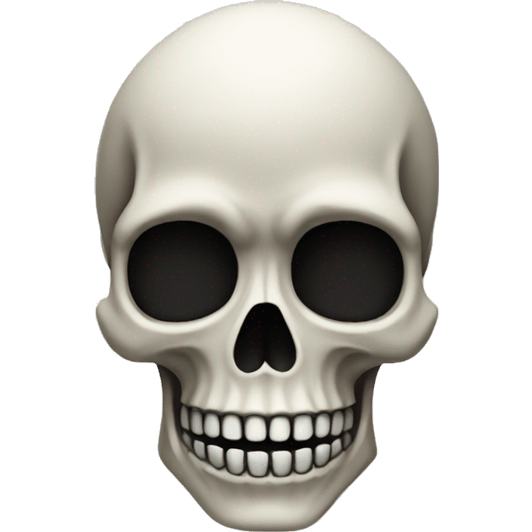 Edgy skeleton emoji