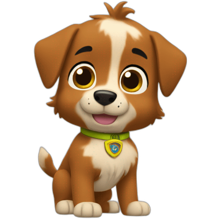 Naturist paw patrol emoji