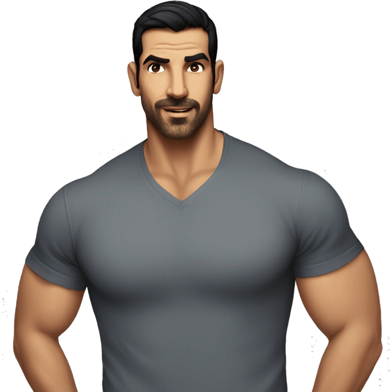 John Abraham  emoji