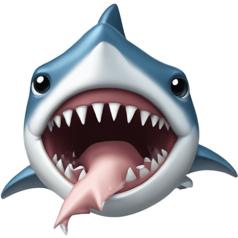 Shark bite emoji