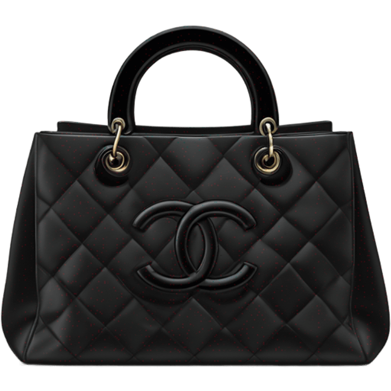 Chanel shopping bag emoji