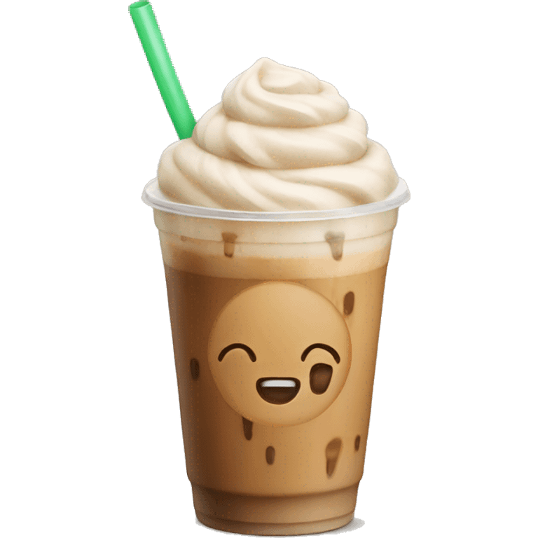 iced latte emoji