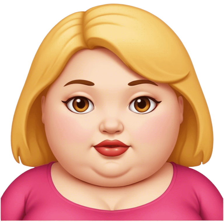 Fat girl emoji