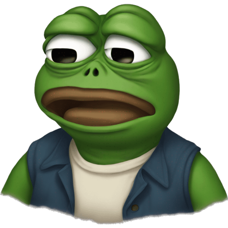 crying pepe emoji