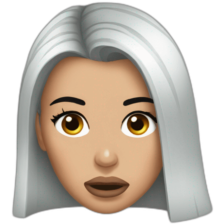 Kim kardashian crying face emoji