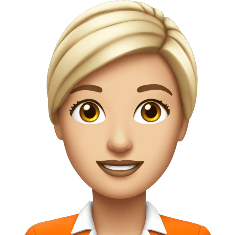 EasyJet Cabin Crew glamorous Female  emoji