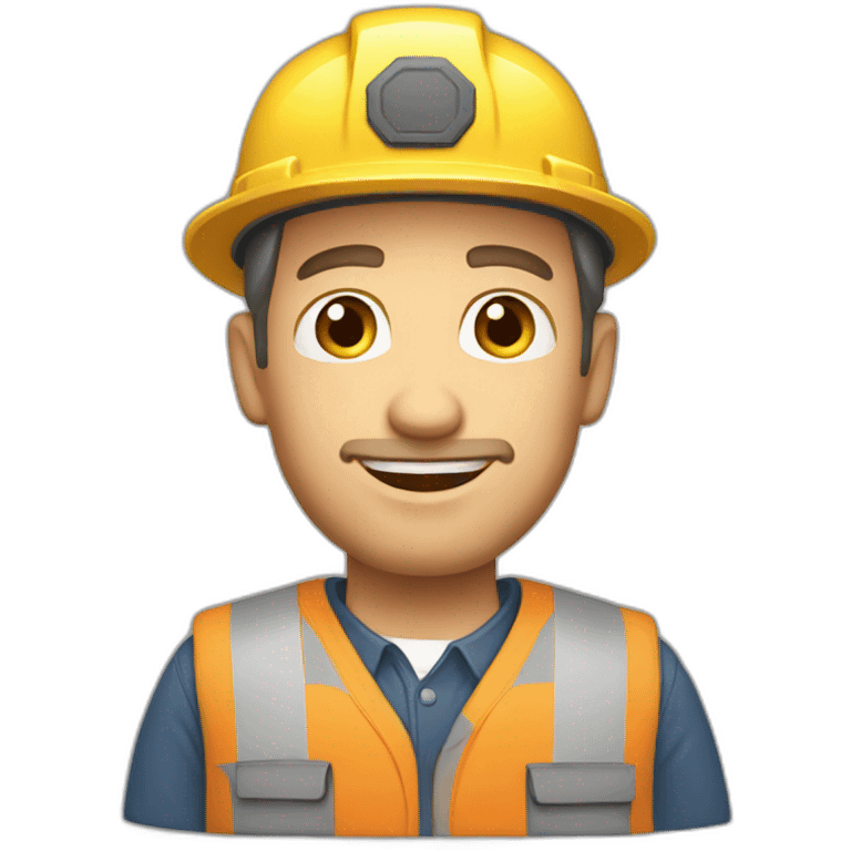 Caucasian Foreman emoji