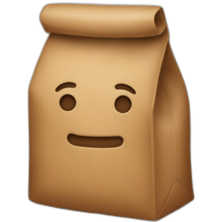 brown bag emoji