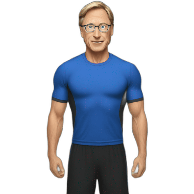 bill gate gym emoji