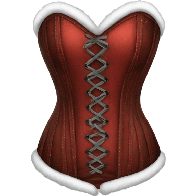 christmas corset emoji