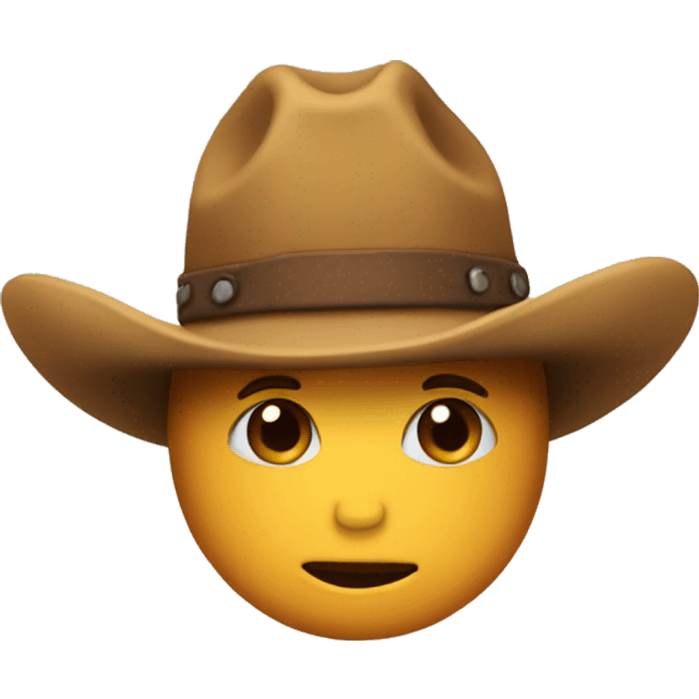 Nugget avec chapeau de cowboy  emoji