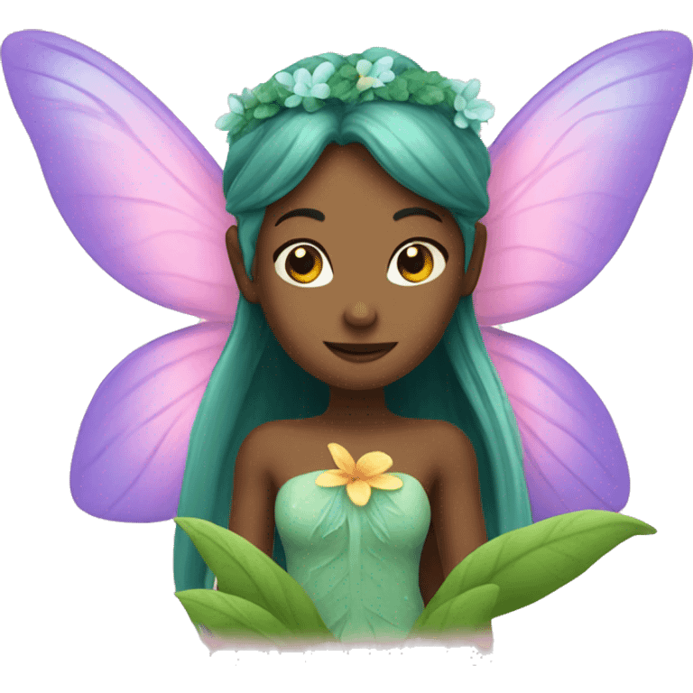 Fairy of flower emoji