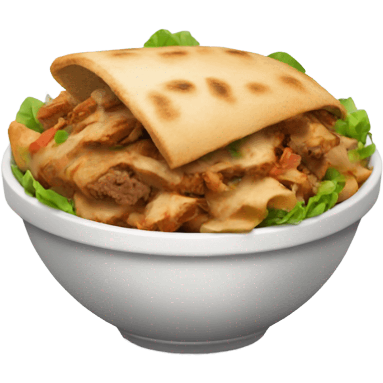 döner bowl emoji