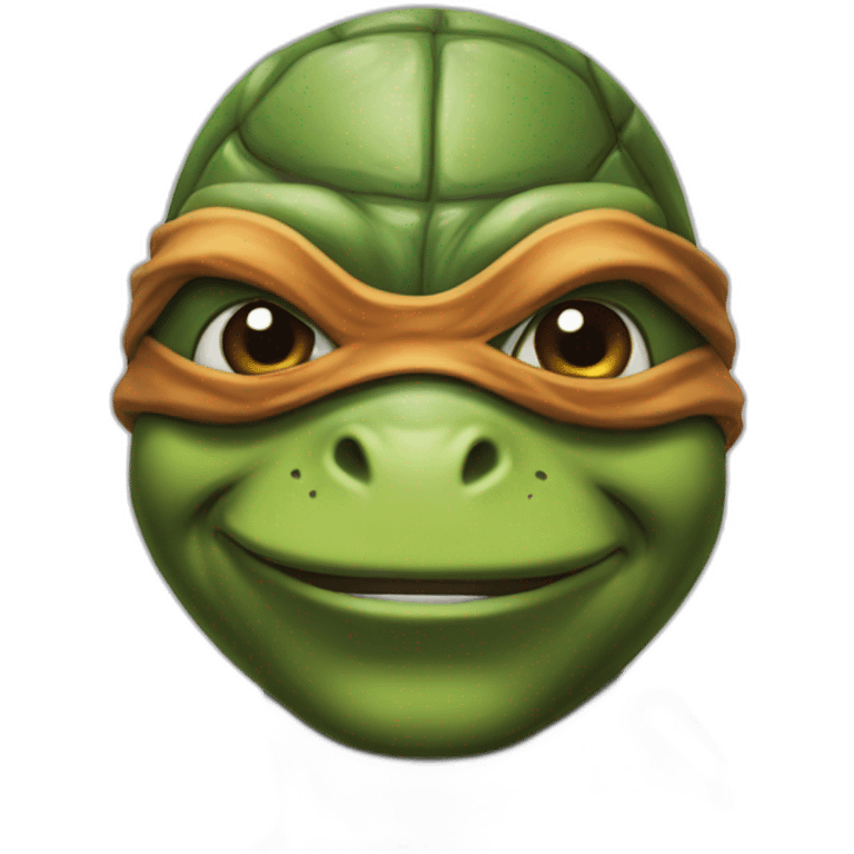 ninja turtle hyper realistic emoji