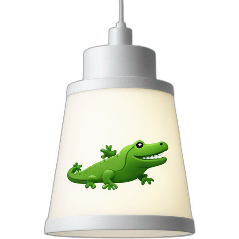 Lacoste lighting emoji