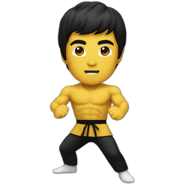 bruce lee emoji