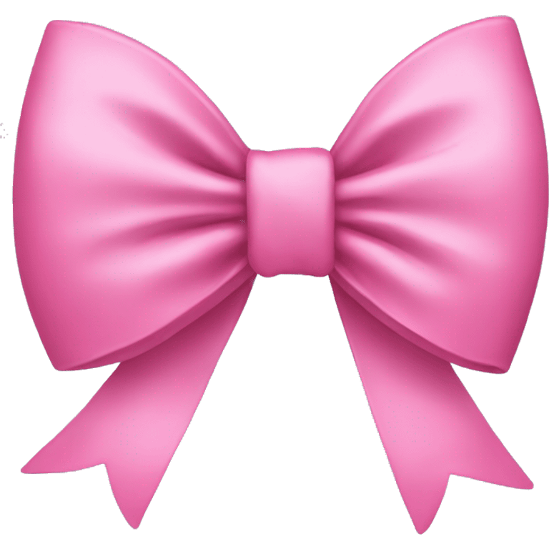 Pink bow emoji