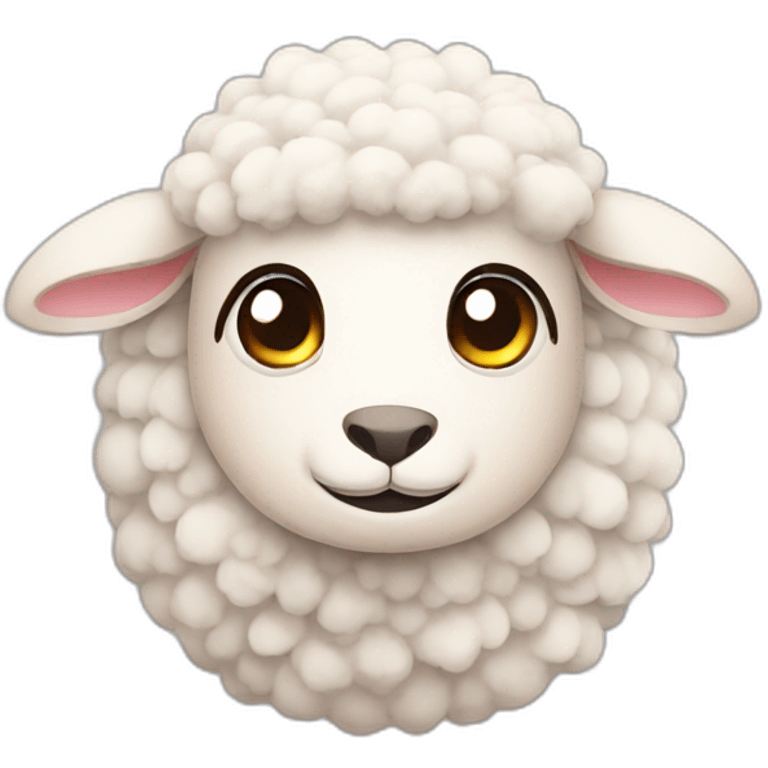 sheep cute emoji