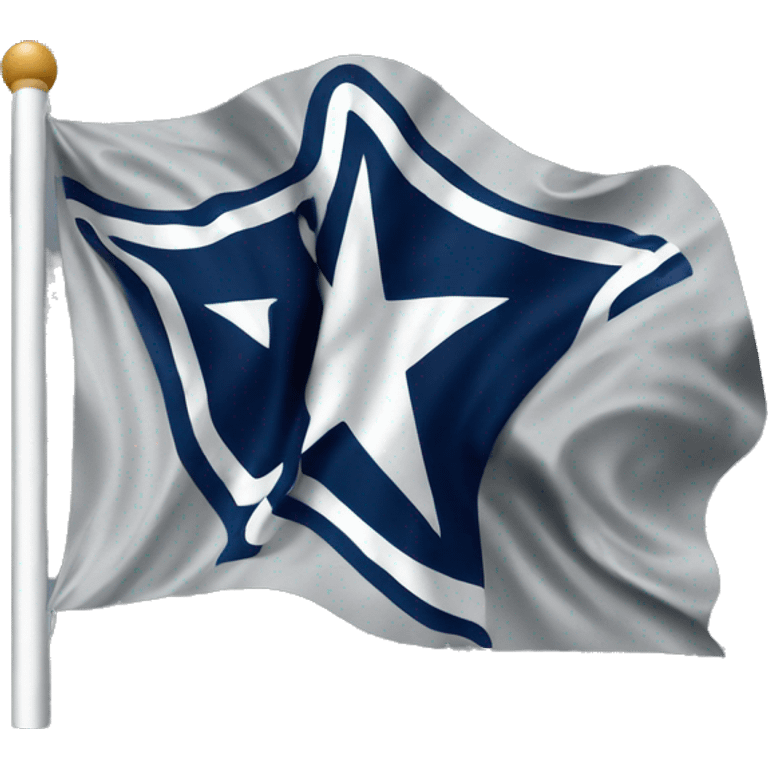 Dallas cowboys flag emoji