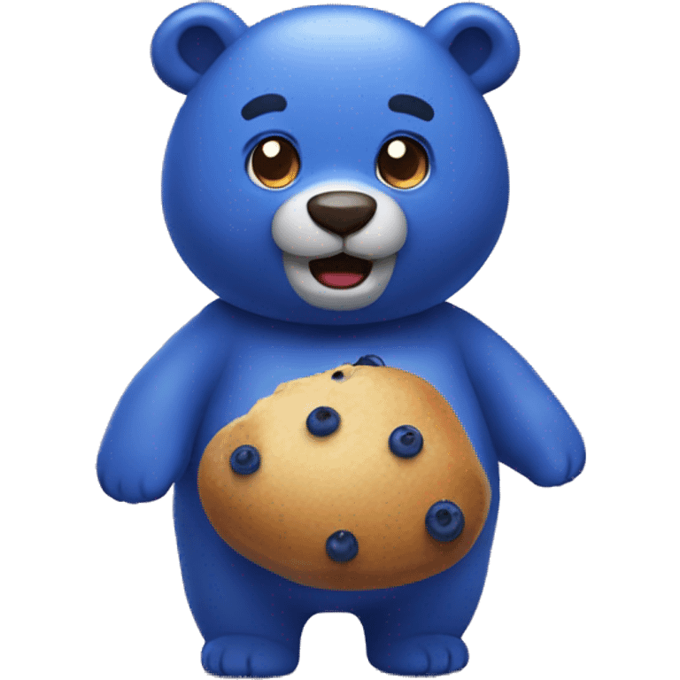 Blueberry bear emoji