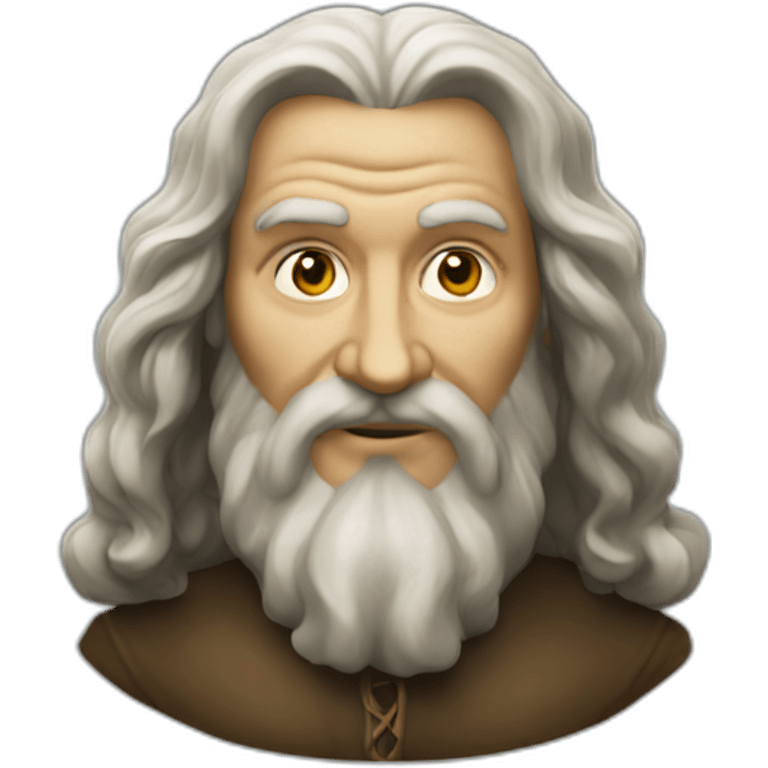 Leonardo da Vinci emoji