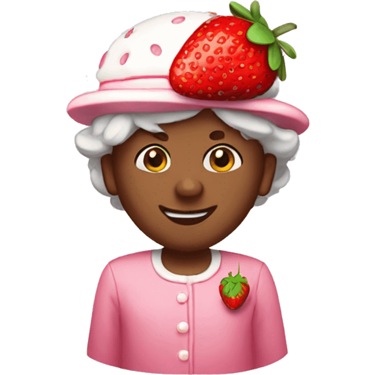 strawberry shortcake  emoji