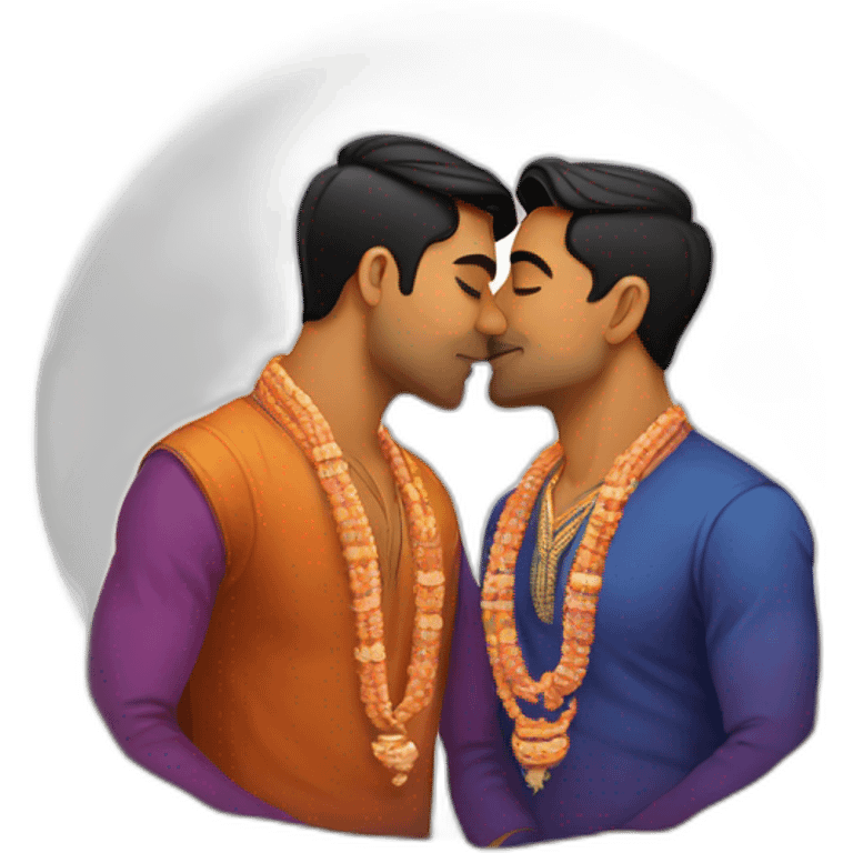 indian-gay-men-kissing emoji