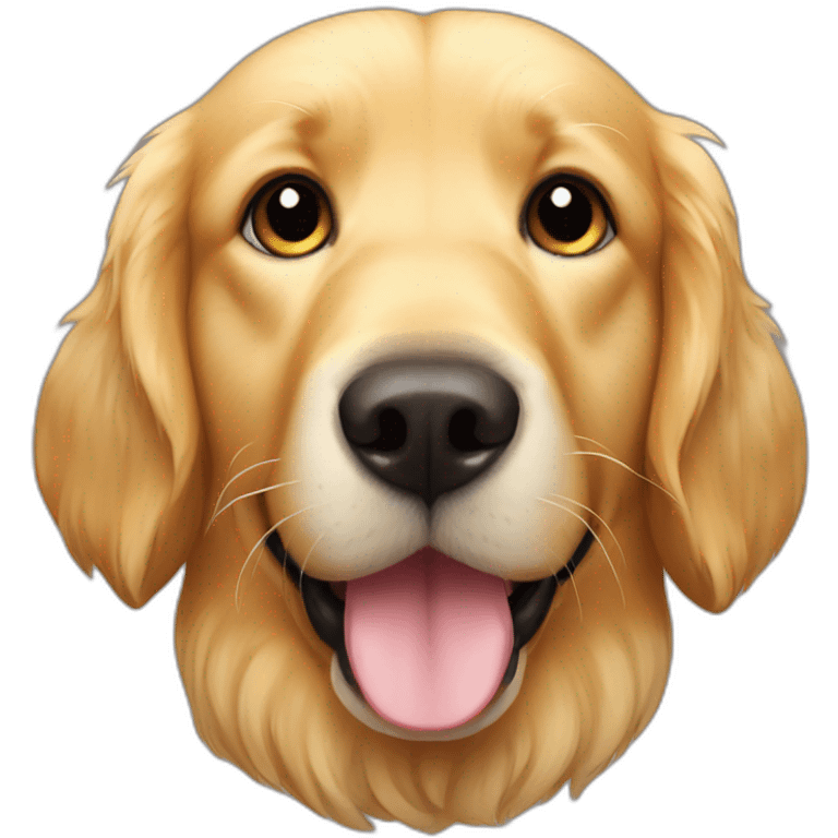 Golden retriever carateca emoji