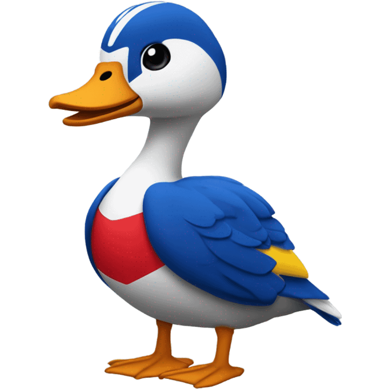 Porch goose in josh Allen jersey emoji