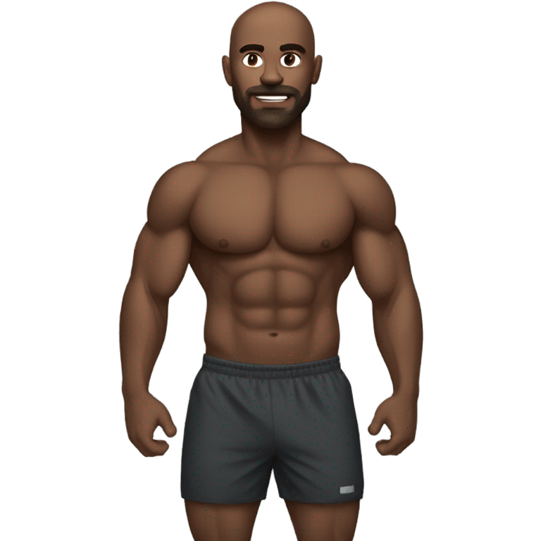 Man in the gym emoji