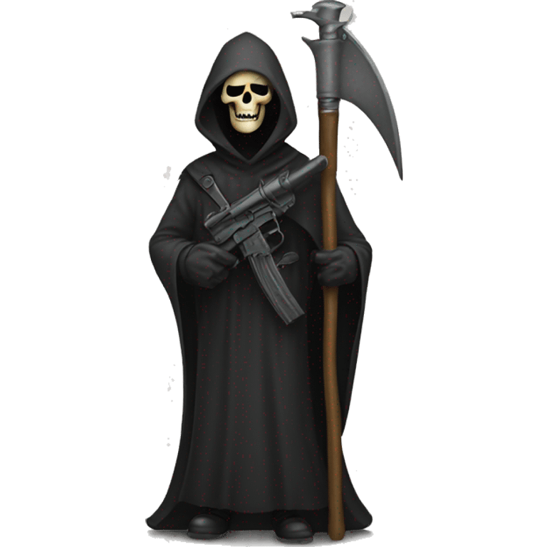 Military grim reaper emoji