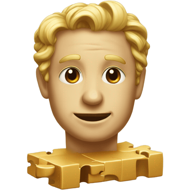 puzzle doré emoji