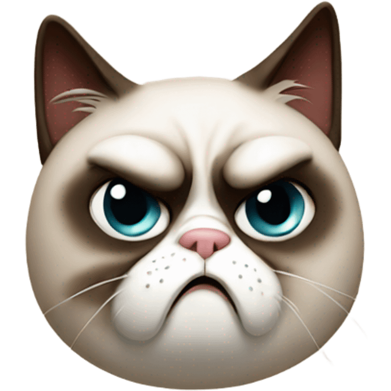 Grumpy Cat meme emoji