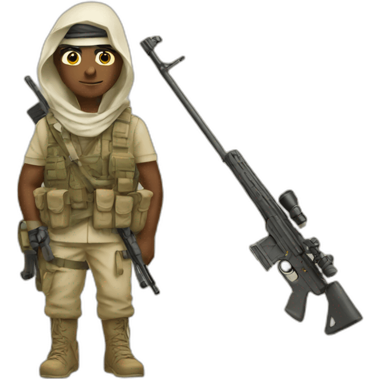 Sniper egypt emoji