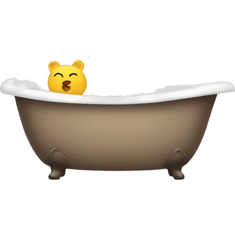 Bubble bath emoji