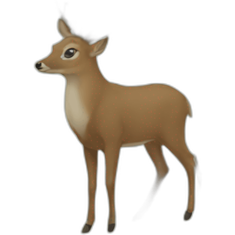 christian deer emoji