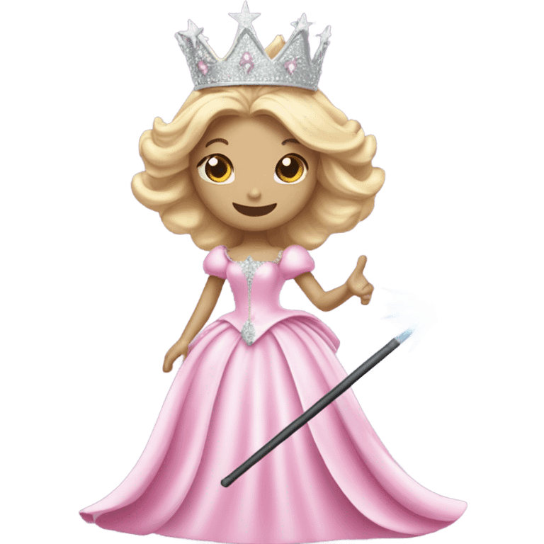 Glinda witch with white skin emoji