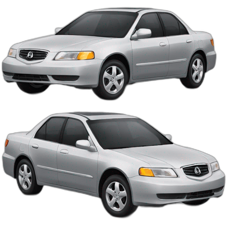 2002 acura EL gray emoji