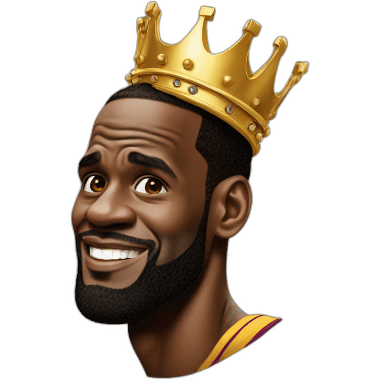 glorious king lebron emoji