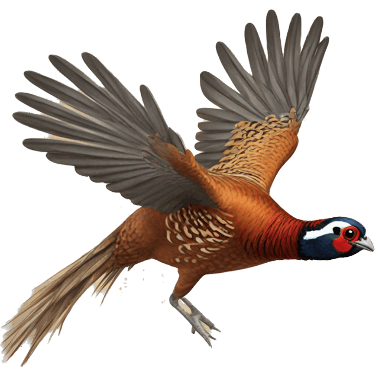 pheasant flying emoji