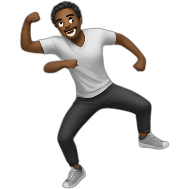 Dancing hustle emoji