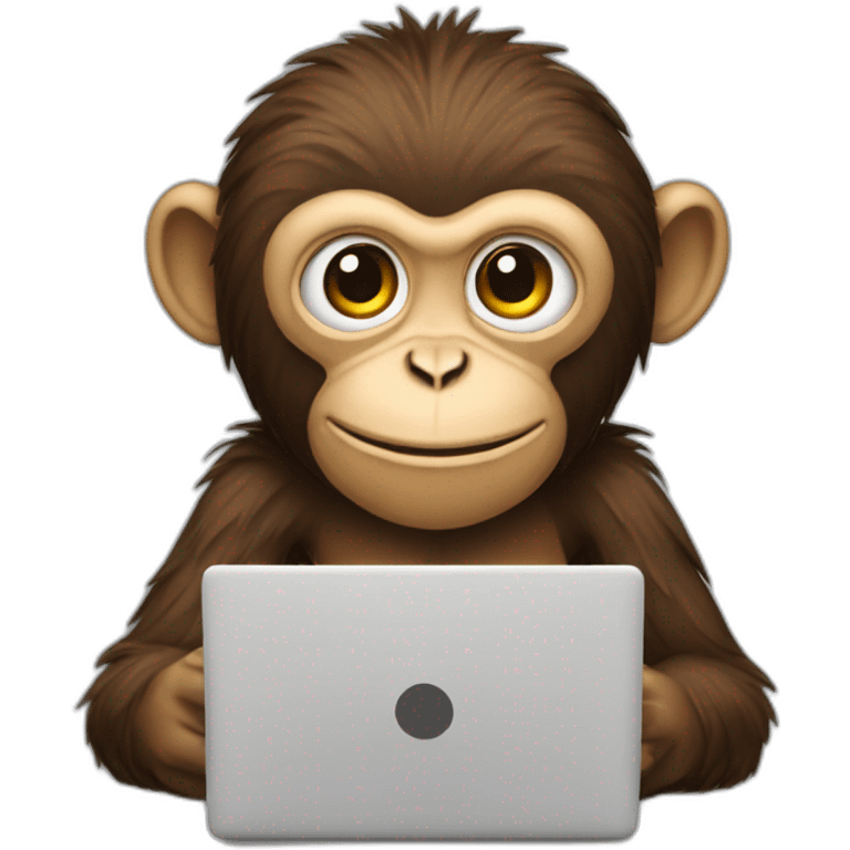 monkey software engineer using a computer emoji