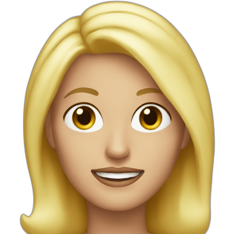 blonde milf emoji