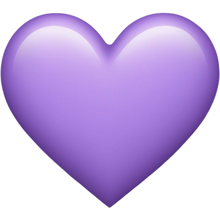 light purple heart emoji