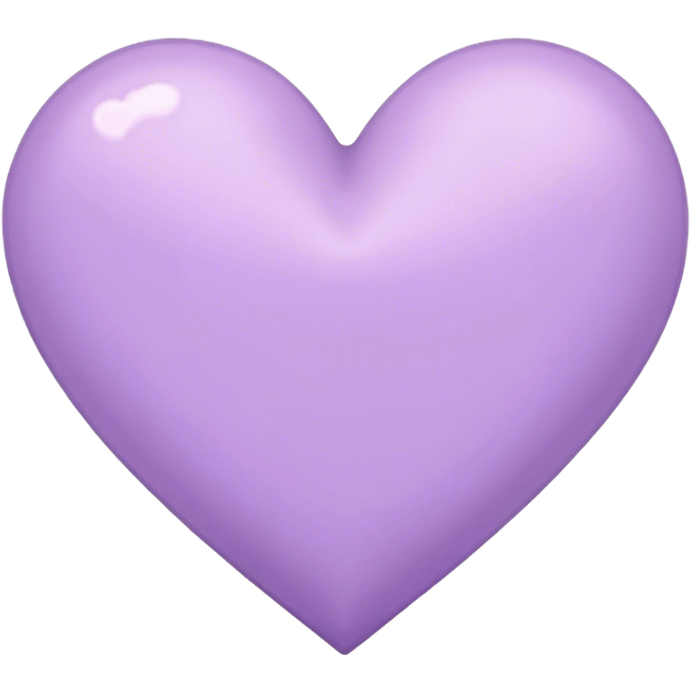 pastel purple heart emoji