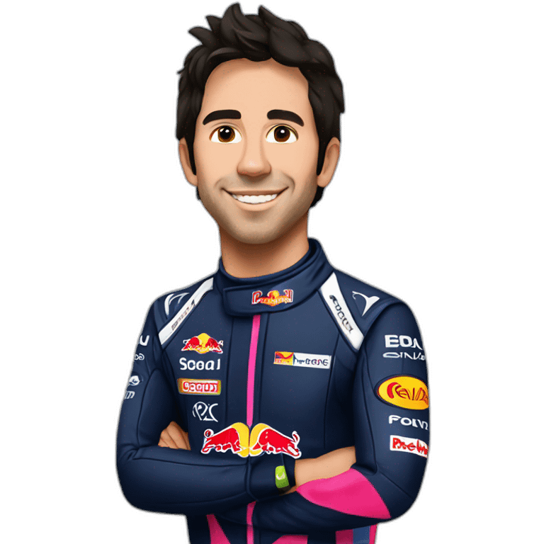 Sergio perez at redbull emoji