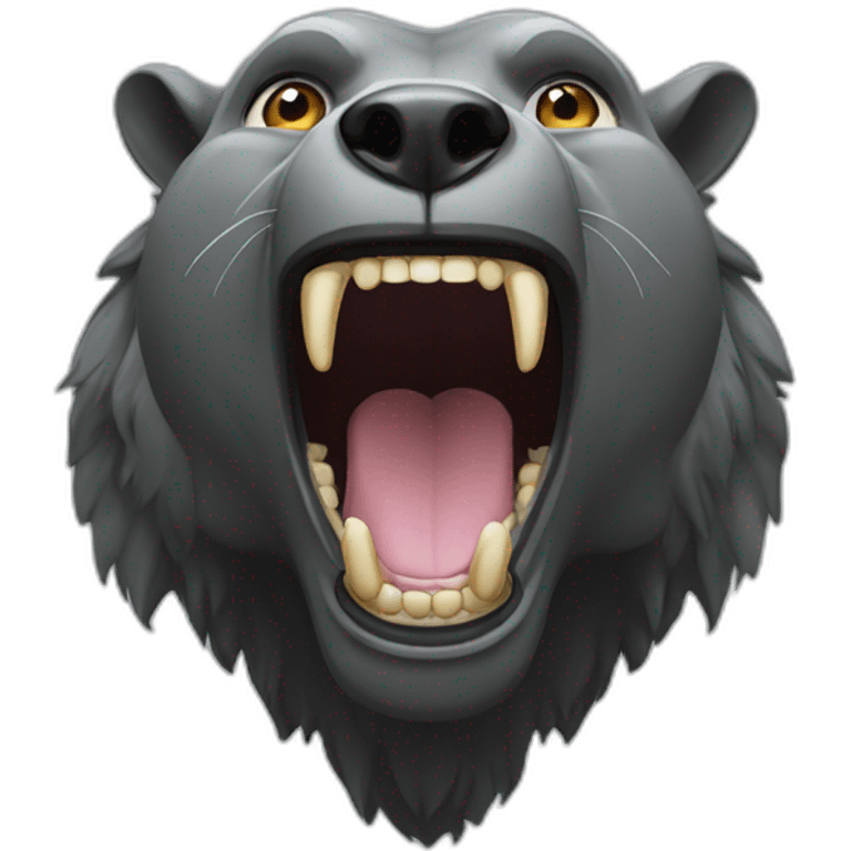 roaring nandi bear emoji