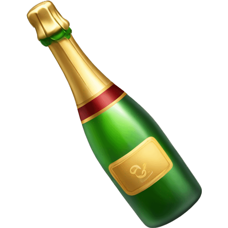 champagne bottle emoji