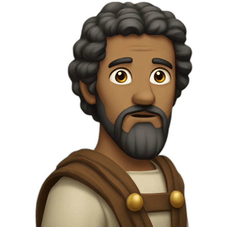 Simon the Zealot from bible emoji