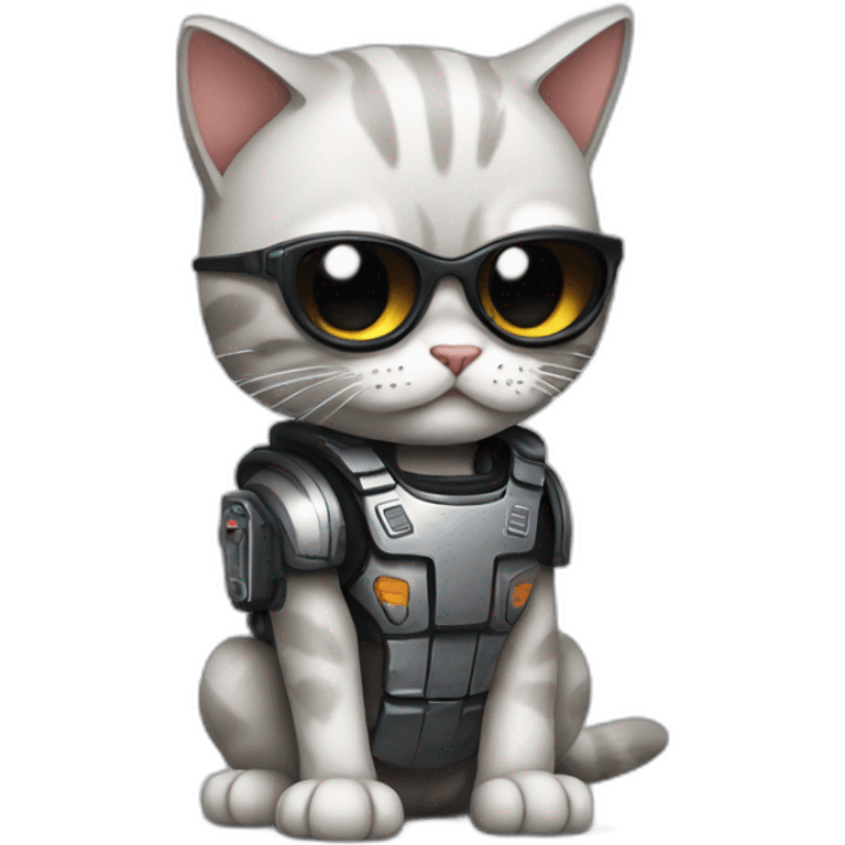 terminator cat emoji